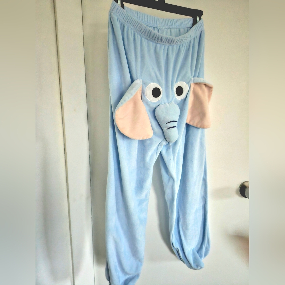 Elephant Pajamas in Blue